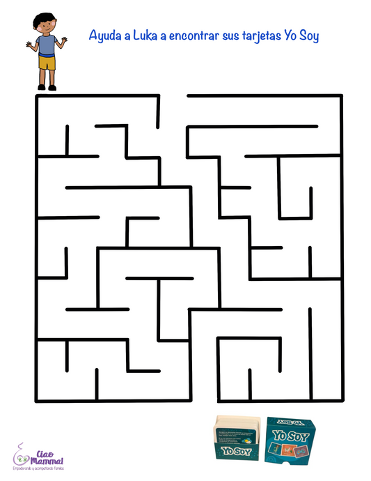 Luka busca las tarjetas Yo Soy